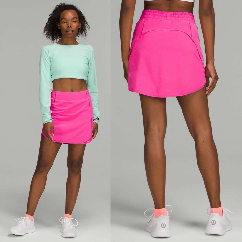 lululemon | Hotty Hot High-Rise Skirt *Long Sonic Pink 2